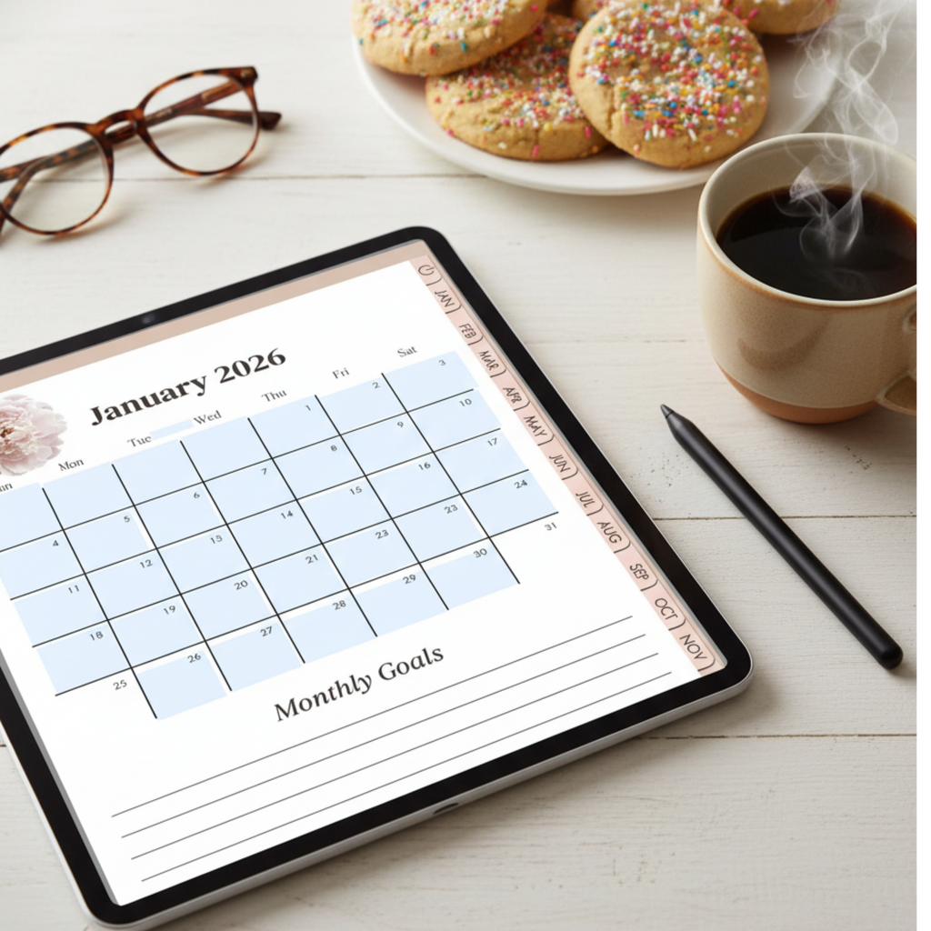 2026 Luxe Digital Planner - Compatible with GoodNotes, Notability,  and other PDF annotation apps