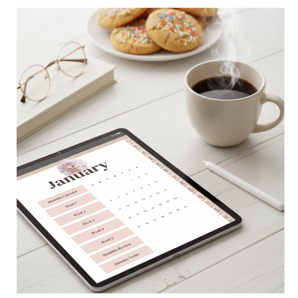 2026 Luxe Digital Planner - Compatible with GoodNotes, Notability,  and other PDF annotation apps