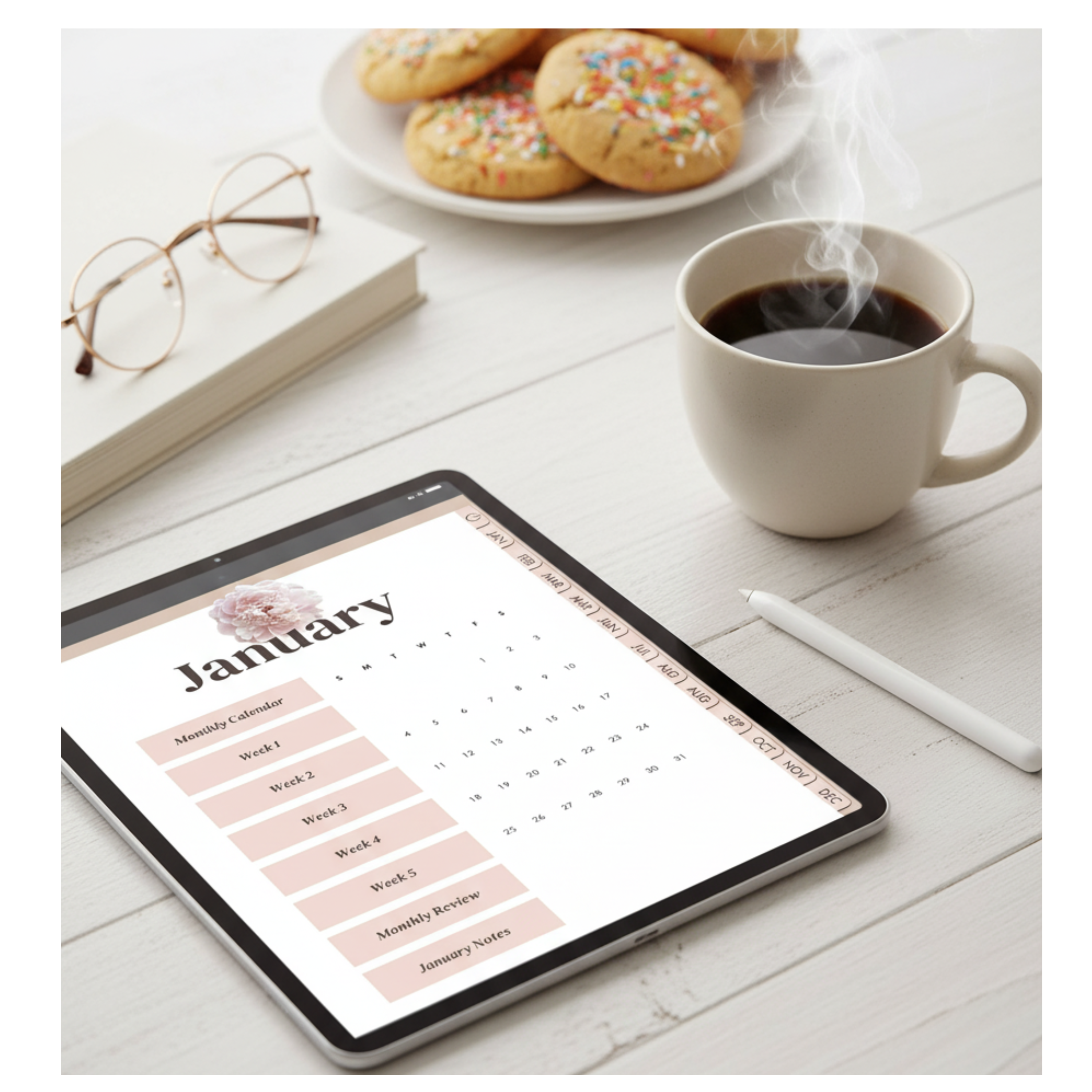 2026 Luxe Digital Planner - Compatible with GoodNotes, Notability,  and other PDF annotation apps