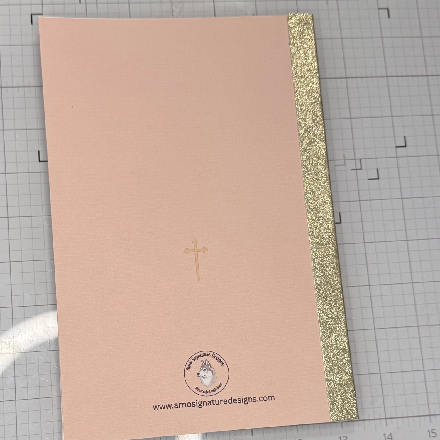 Elegant Blush Prayer Journal – Guided Christian Journal for Women with Reflection & Gratitude Pages